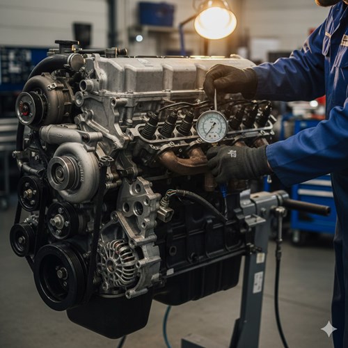 Compression testing a used truck engine Calgary buyers should verify before purchase